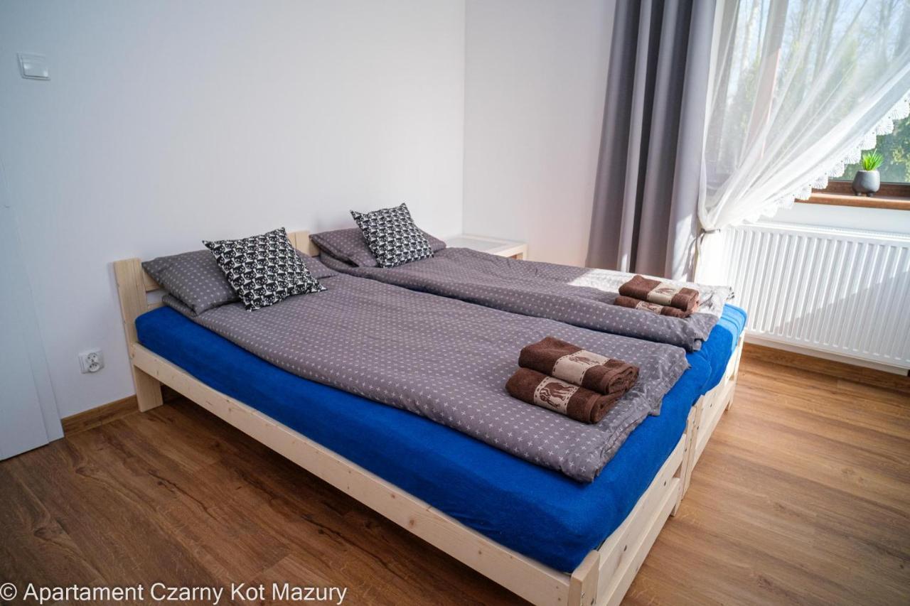 הוילה Malkinie Czarny Kot Mazury Dom Caloroczny מראה חיצוני תמונה