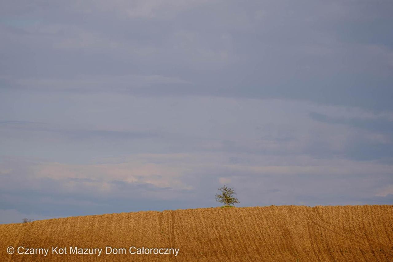 הוילה Malkinie Czarny Kot Mazury Dom Caloroczny מראה חיצוני תמונה